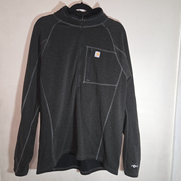 Carhartt Black Zip Up Sweater - Picture 2 of 7